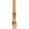 Ekena Millwork Davenport Timber Gable Bracket, Western Red Cedar, 108"W x 31 1/2"H x 3 1/2"D x 3 1/2"F, 7/12 Pitch GBW108X31X0404DAV00SWR - alternate 3